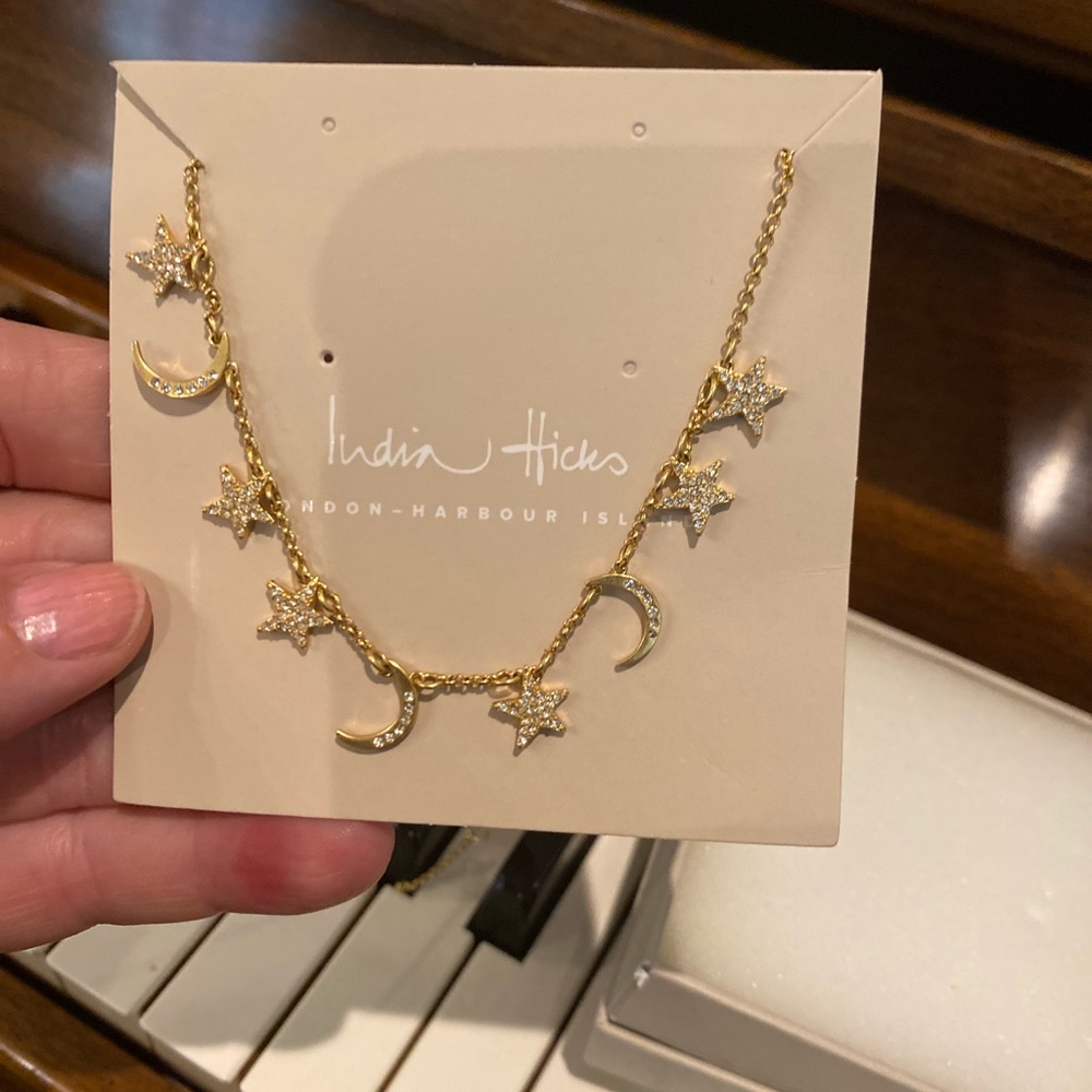 India Hicks Stars/Moon necklace